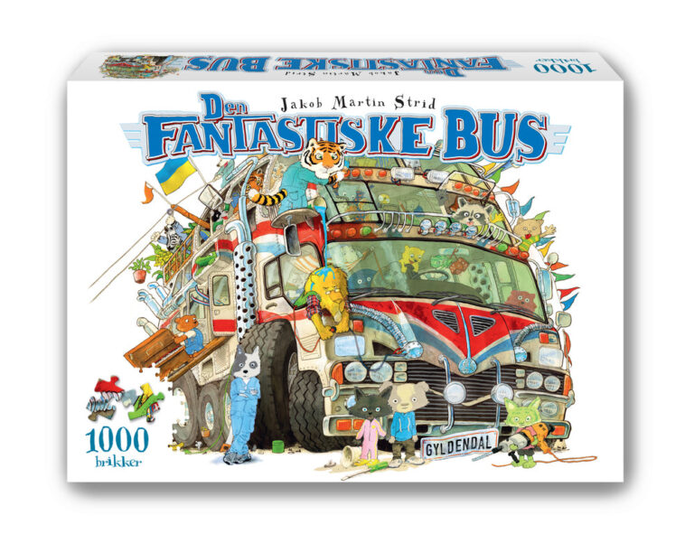 Den fanstastiske bus 1000 brikker