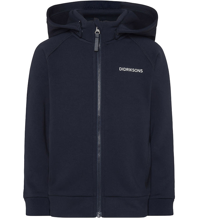 Didriksons Cardigan m. Fleece - Siljan - Navy