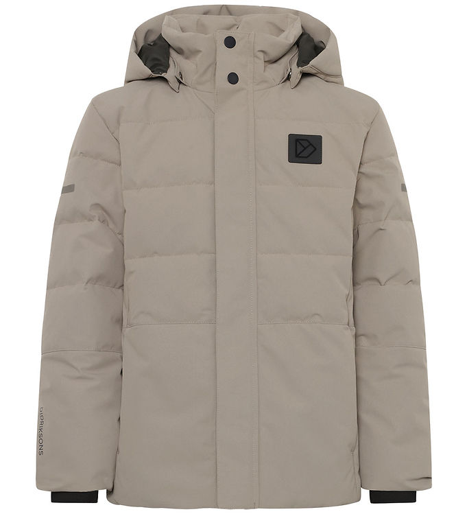Didriksons Dynejakke - Silkat - Ash Brown Didriksons Dynejakke - Silkat - Ash Brown