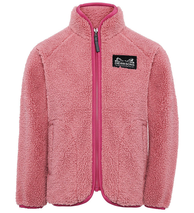 Didriksons Fleecejakke - Teddy - Gibbs - Heather Pink Didriksons Fleecejakke - Teddy - Gibbs - Heather Pink