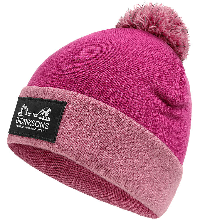 Didriksons Hue - Strik - Aspen Kids - Cactus Pink Didriksons Hue - Strik - Aspen Kids - Cactus Pink