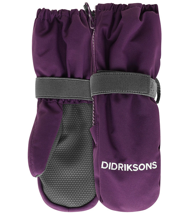 Didriksons Luffer m. Fleece - Biggles - Northen Purple m. Lynlås Didriksons Luffer m. Fleece - Biggles - Northen Purple m. Lynlås
