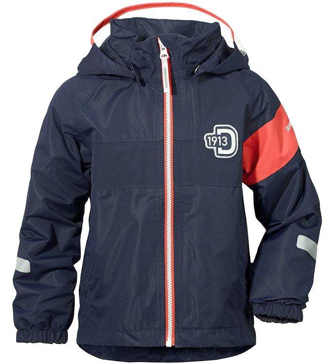 Didriksons Regnjakke - Kalix - Navy Didriksons Regnjakke - Kalix - Navy