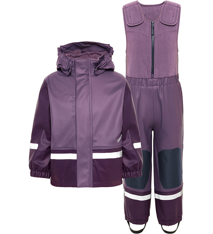 Didriksons Regntøj m. Fleece - PU - Boardman - Eggplant Didriksons Regntøj m. Fleece - PU - Boardman - Eggplant