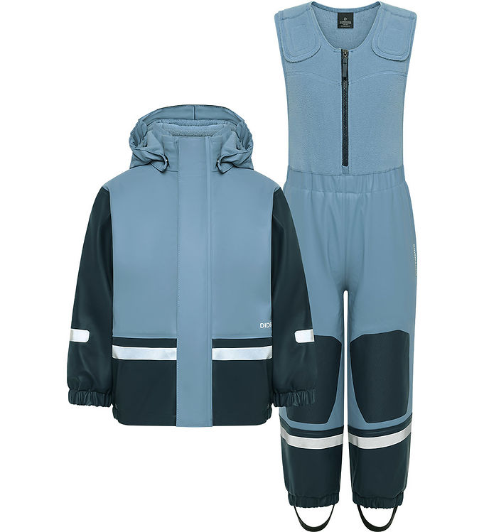 Didriksons Regntøj m. Fleece - PU - Boardman - Winter Blue Didriksons Regntøj m. Fleece - PU - Boardman - Winter Blue