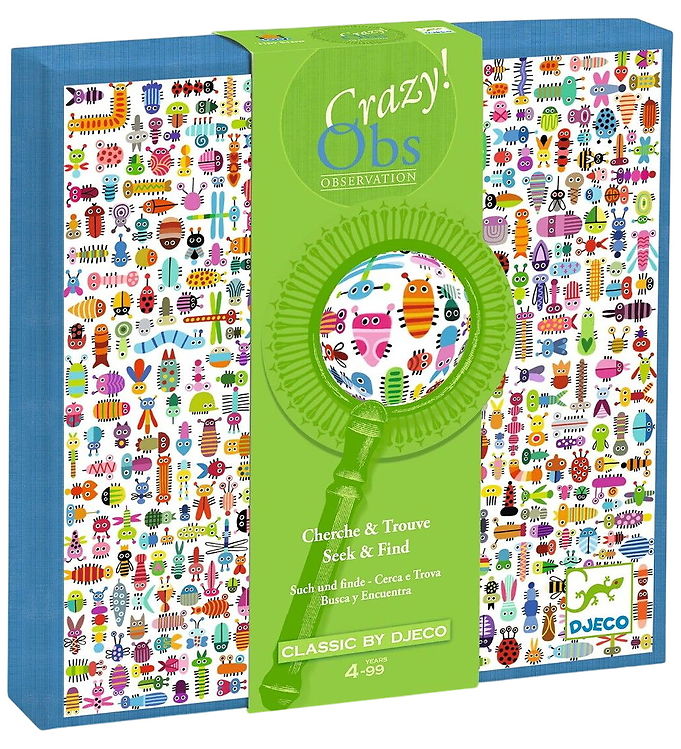Djeco Brætspil - Crazy OBS - Tiny Beasts Djeco Brætspil - Crazy OBS - Tiny Beasts