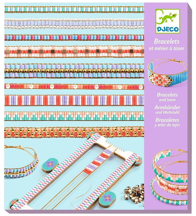 Djeco Kreasæt - Perlevæv - Armbånd Djeco Kreasæt - Perlevæv - Armbånd