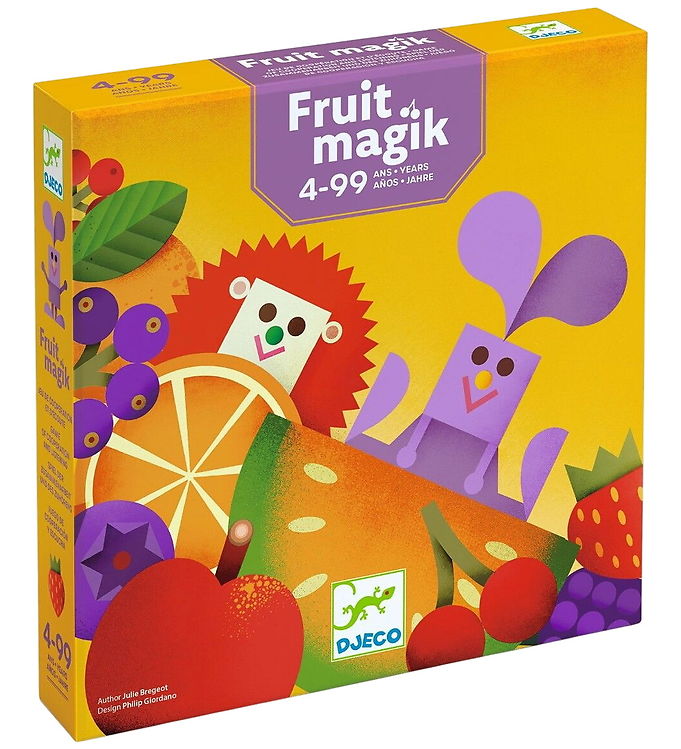 Djeco Magnetspil - Fruit Magik Djeco Magnetspil - Fruit Magik