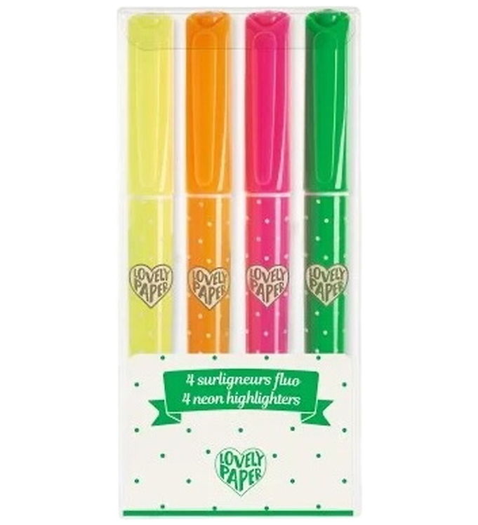 Djeco Overstregningstuscher - 4-pak - Neon