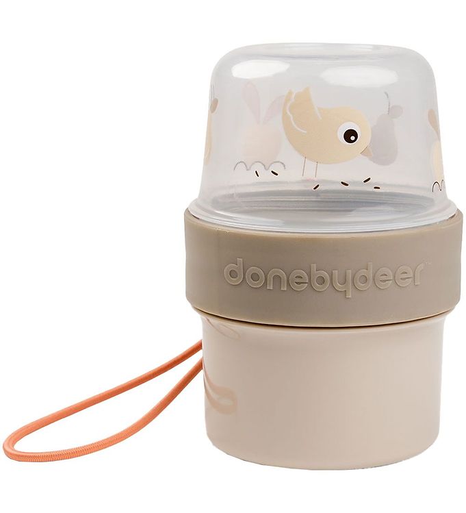 Done by Deer Beholder - To Go 2-way Snack - 310 ml - Sand