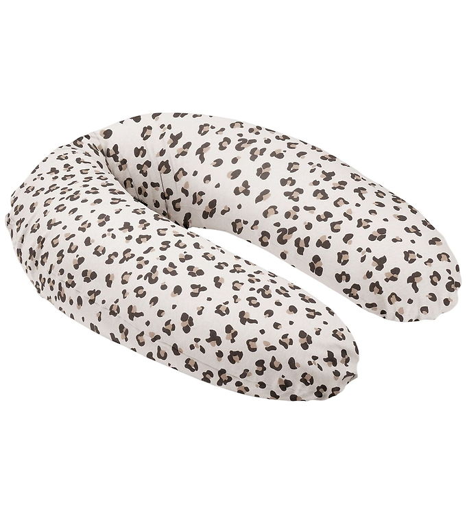 Doomoo Graviditets-/Ammepude - 180 cm - Buddy - Leopard/Creme/Br