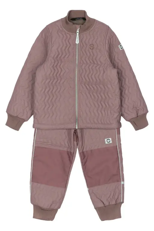 Duvet Fleece Sæt - Twilight mauve - 6 ÅR