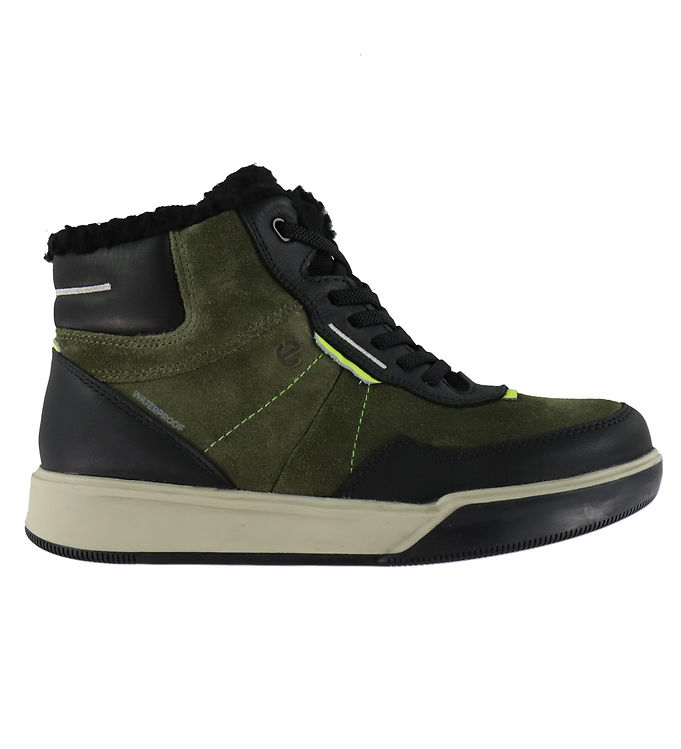 ECCO Vinterstøvler - Street Court K Sporty - Black/Tarmac/Black