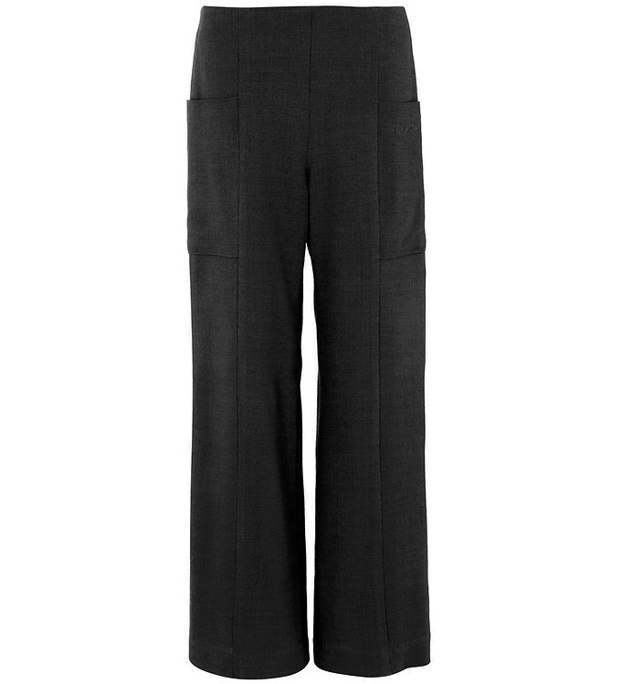 Emporio Armani Bukser - Viskose/Uld - Navy