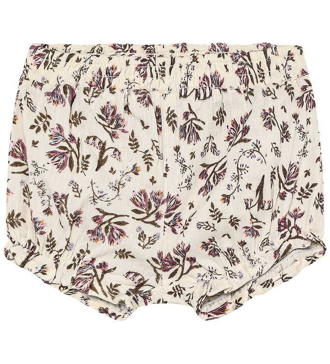 En Fant Bloomers - Floral Woven - Eggnog