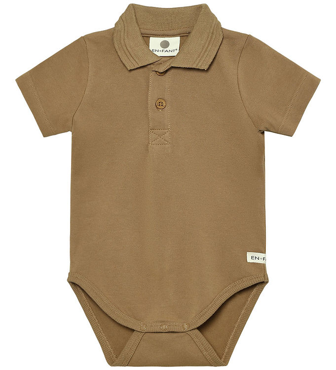En Fant Body k/æ - Polo - Piqué - Tiger`s Eye En Fant Body k/æ - Polo - Piqué - Tiger`s Eye