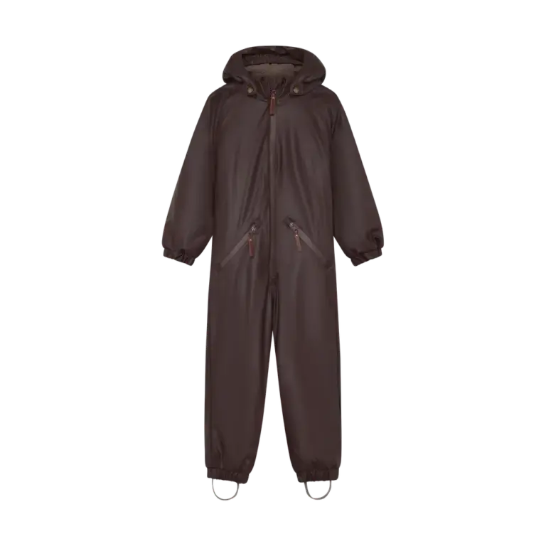 En Fant Flyverdragt PU - Coffee Bean - 80