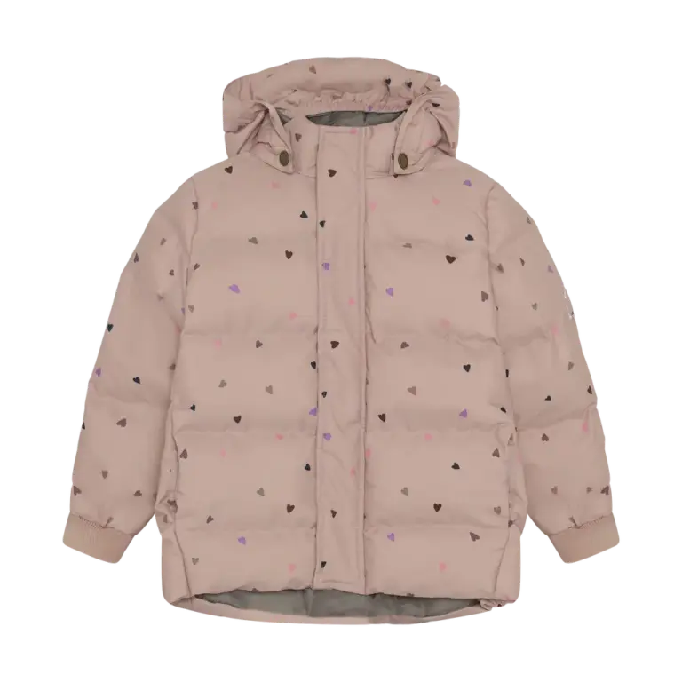 En Fant Jakke Quilted M. Print - Adobe Rose - 104
