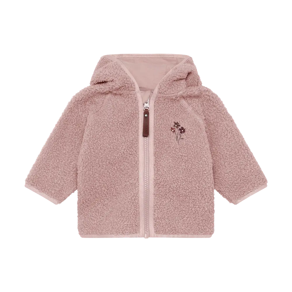 En Fant Jakke Teddy - Adobe Rose - 80 En Fant Jakke Teddy - Adobe Rose - 80