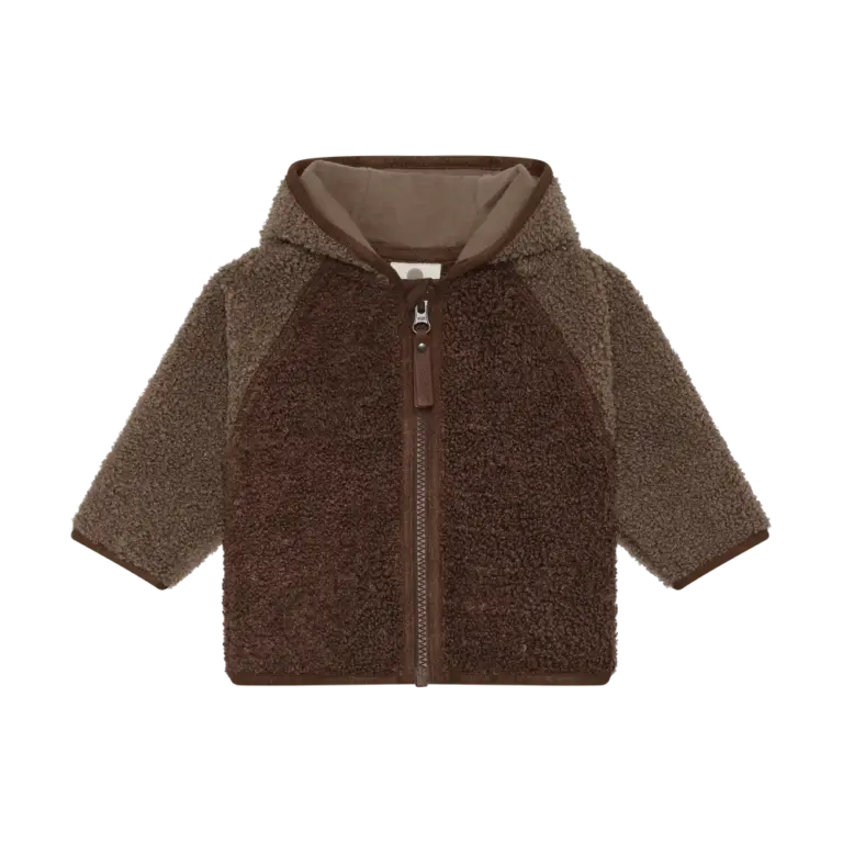 En Fant Jakke Teddy - Chestnut - 74