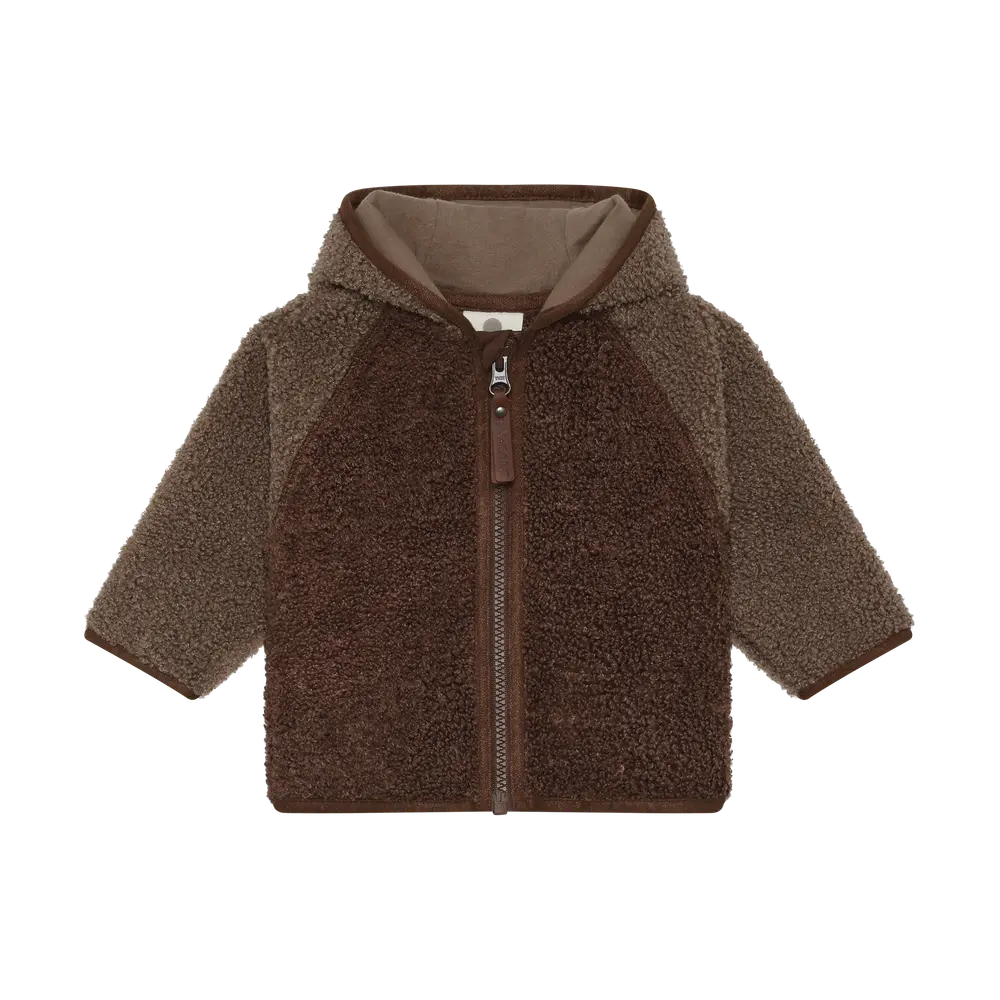 En Fant Jakke Teddy - Chestnut - 74
