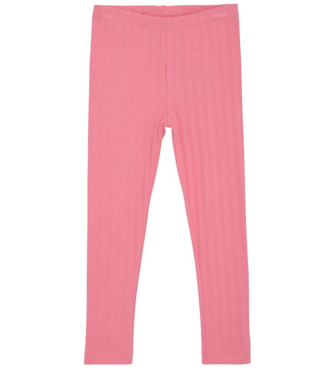 En Fant Leggings - Rib - Confetti m. Hulmønster En Fant Leggings - Rib - Confetti m. Hulmønster