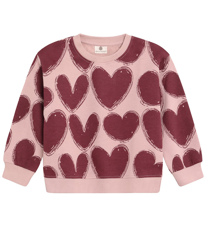 En Fant Sweatshirt - Adobe Rose
