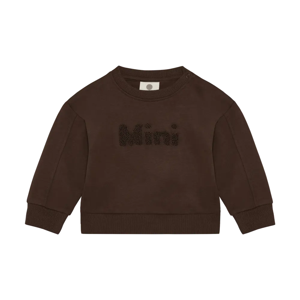En Fant Sweatshirt - Chestnut - 68 En Fant Sweatshirt - Chestnut - 68