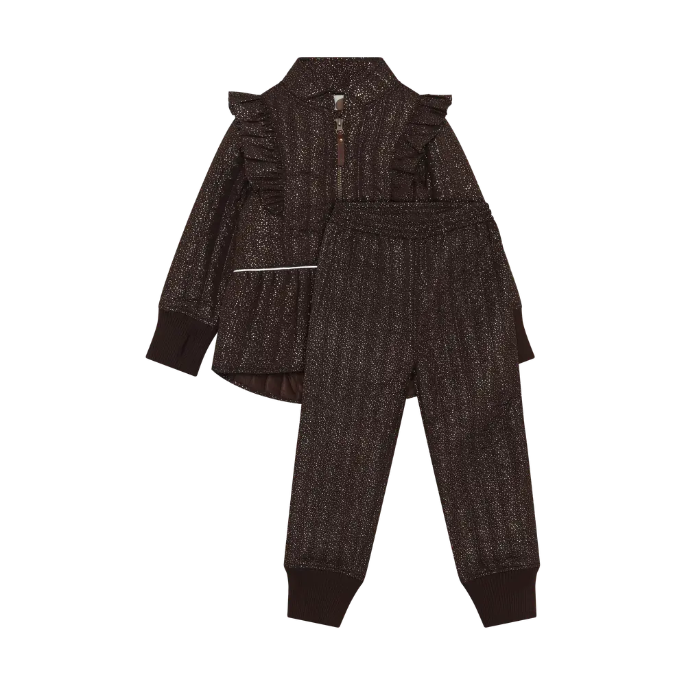 En Fant Termo Sæt M. Glitter - Coffee Bean - 104 En Fant Termo Sæt M. Glitter - Coffee Bean - 104