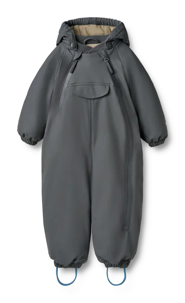 Evig Gummi Flyverdragt - Greyblue - 3 ÅR Evig Gummi Flyverdragt - Greyblue - 3 ÅR