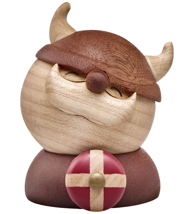 FableWood Holger Den store Viking - Træ - 7x6 cm FableWood Holger Den store Viking - Træ - 7x6 cm