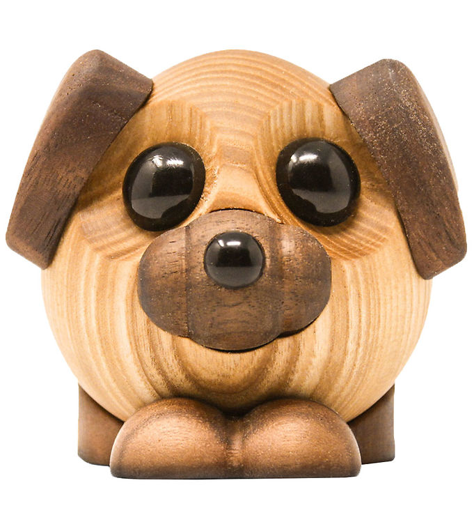 FableWood Pick-Me-Up Hund - Buddy - 8 cm - Natur FableWood Pick-Me-Up Hund - Buddy - 8 cm - Natur