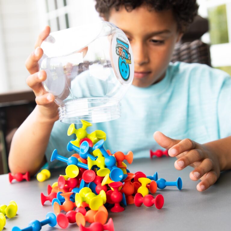 Fat Brain Toys | Byggebobler Squigz mini 75 dele Fat Brain Toys | Byggebobler Squigz mini 75 dele