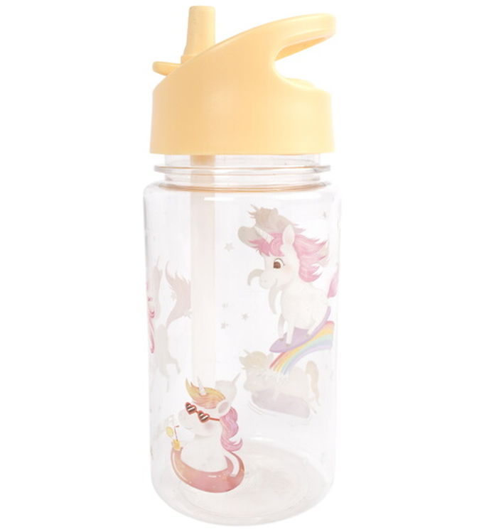 Filibabba Drikkedunk - 400 ml - Unicorn Shores - Gul