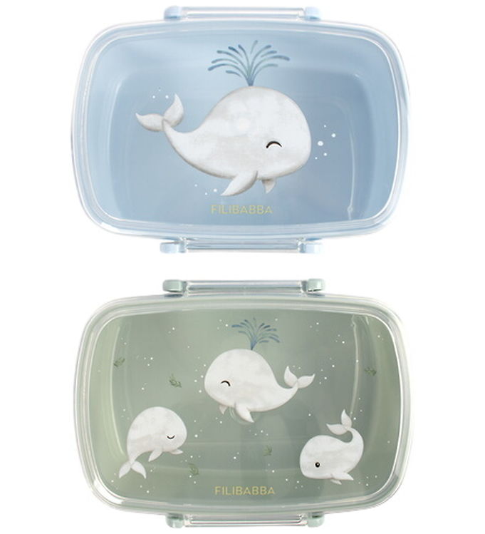 Filibabba Madkasser - 2-pak - 750 ml - Christian's Whale Tales -