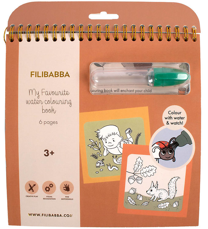 Filibabba Vandmalebog - I Skoven