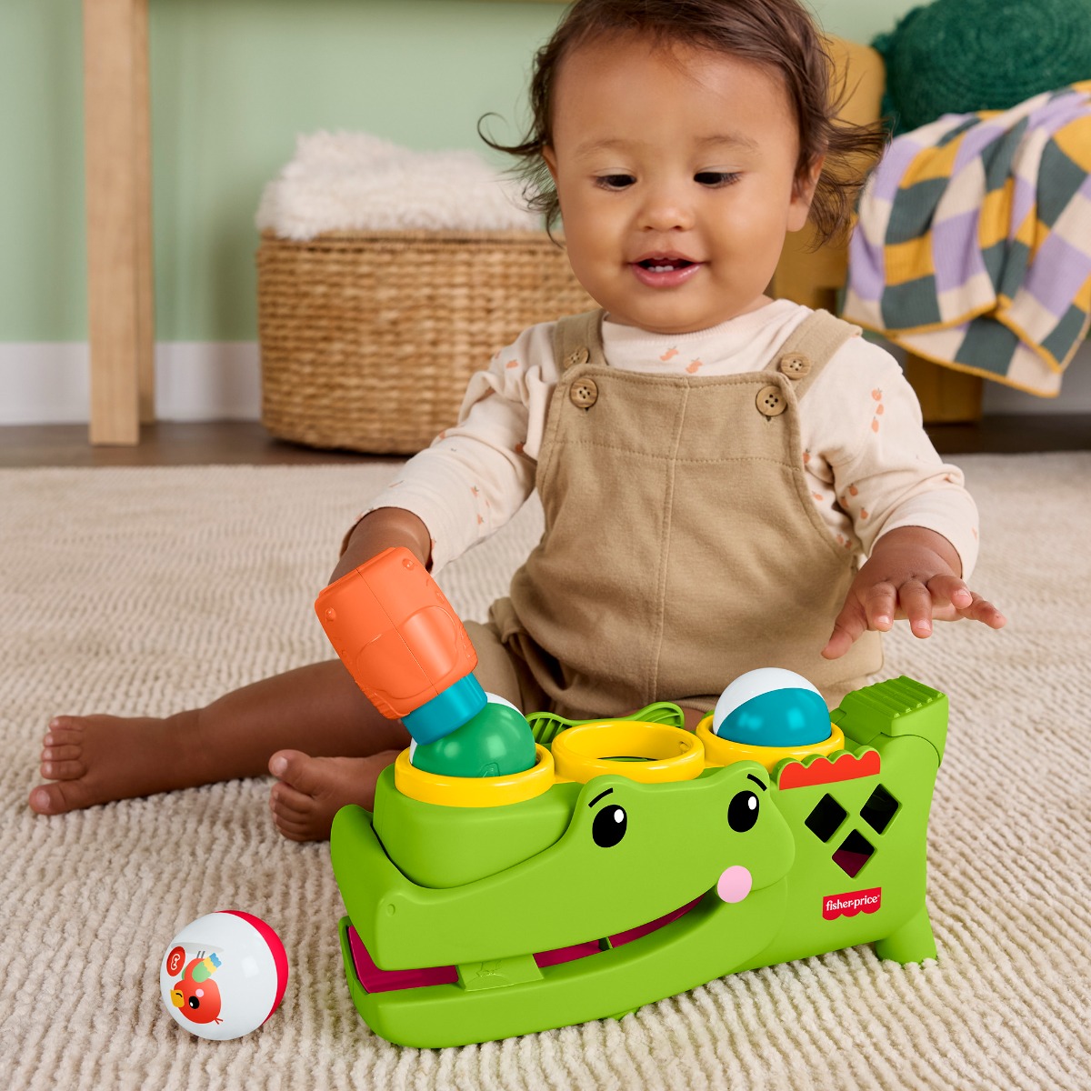 Fisher-Price | Hammerleg med kugler - Alligator