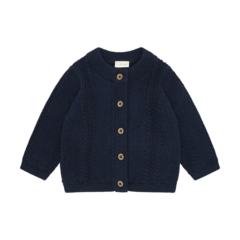 Fixoni Cardigan - Navy Blazer - 56