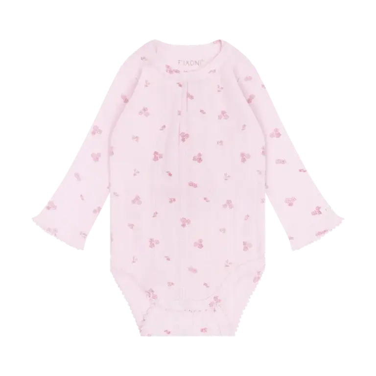 Fixoni Langærmet Body - Pale Lilac - 74