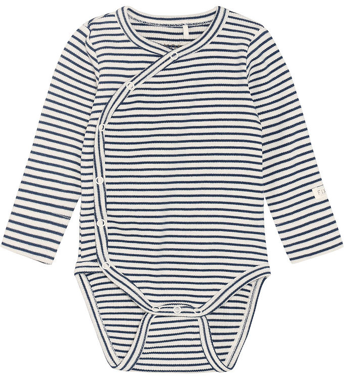 Fixoni Slå-om Body l/æ - Rib - Vintage Indigo