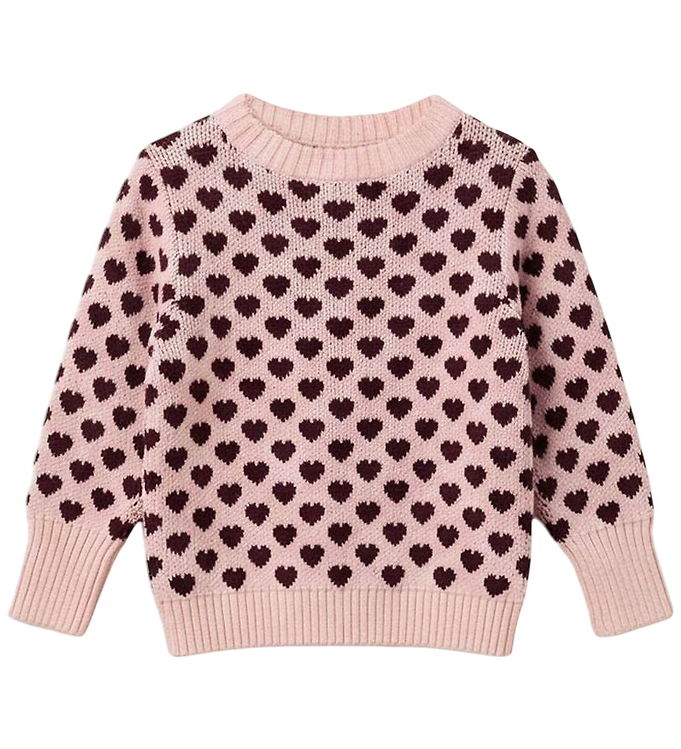 Fliink Bluse - Janie - Bomuld/Uld - Smoke Rose/Burgendy Fliink Bluse - Janie - Bomuld/Uld - Smoke Rose/Burgendy