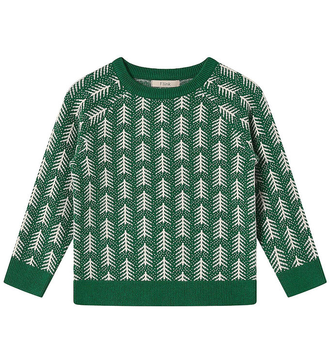 Fliink Bluse - Strik - Viskoseblanding - Benna - Hunter Green Fliink Bluse - Strik - Viskoseblanding - Benna - Hunter Green