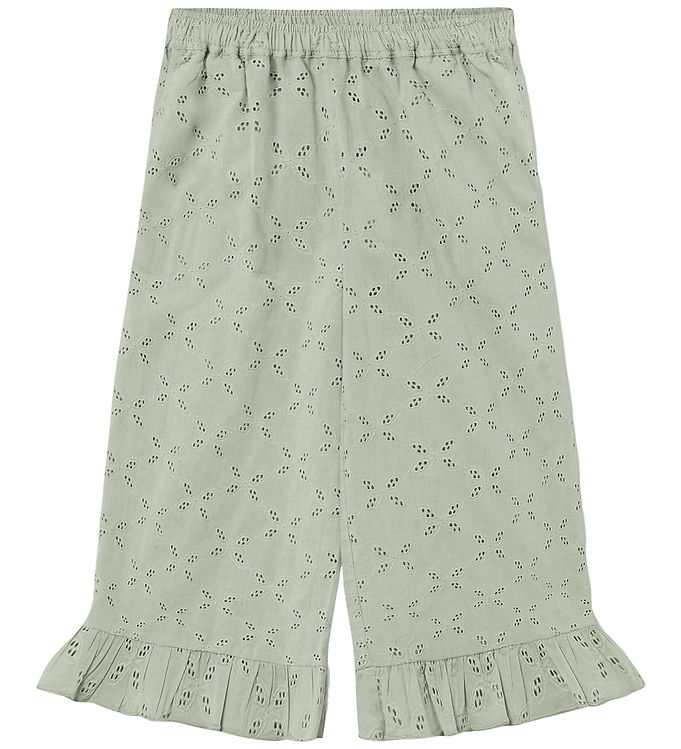 Fliink Bukser - Harper Ruffle - Aqua Gray Fliink Bukser - Harper Ruffle - Aqua Gray