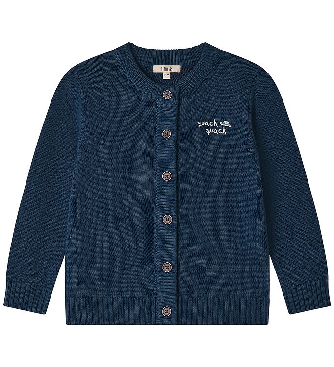Fliink Cardigan - Strik - Mahdi - Insignia Blue Fliink Cardigan - Strik - Mahdi - Insignia Blue