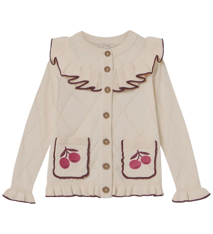 Fliink Cardigan - Strik - Nova - Sandshell