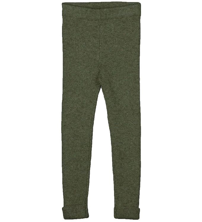 Fliink Leggings - Strik - Benna Rib - Burnt Olive Fliink Leggings - Strik - Benna Rib - Burnt Olive