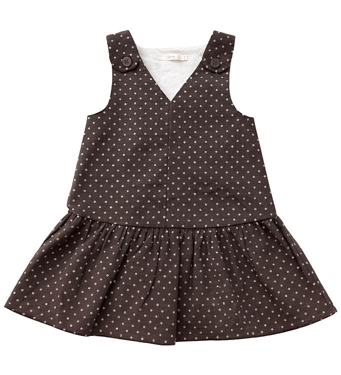 Fliink Spencer - Fløjl - Dolly Dot - Coffee Bean Dot Fliink Spencer - Fløjl - Dolly Dot - Coffee Bean Dot