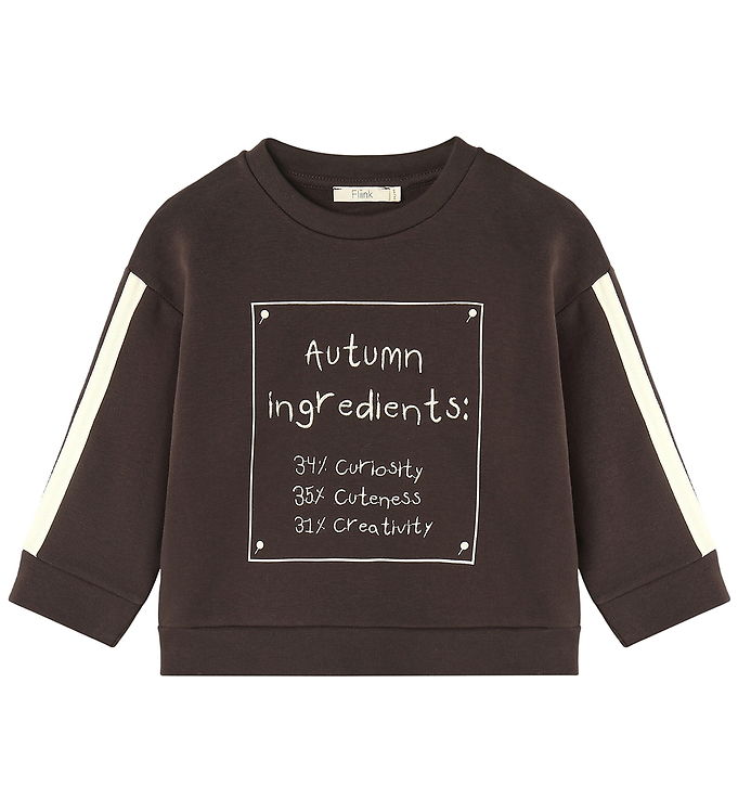 Fliink Sweatshirt - Alvin - Coofee Bean