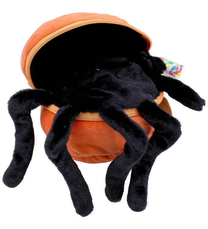 Flipetz Bamse - Edderkoppen Pumpet Og Græskar - 18 cm - Orange/S