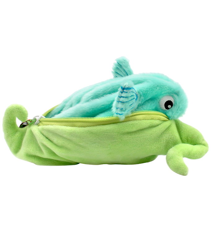 Flipetz Bamse - Fisken Bubblet Og Ærter - 23 cm - Grøn/Turkis
